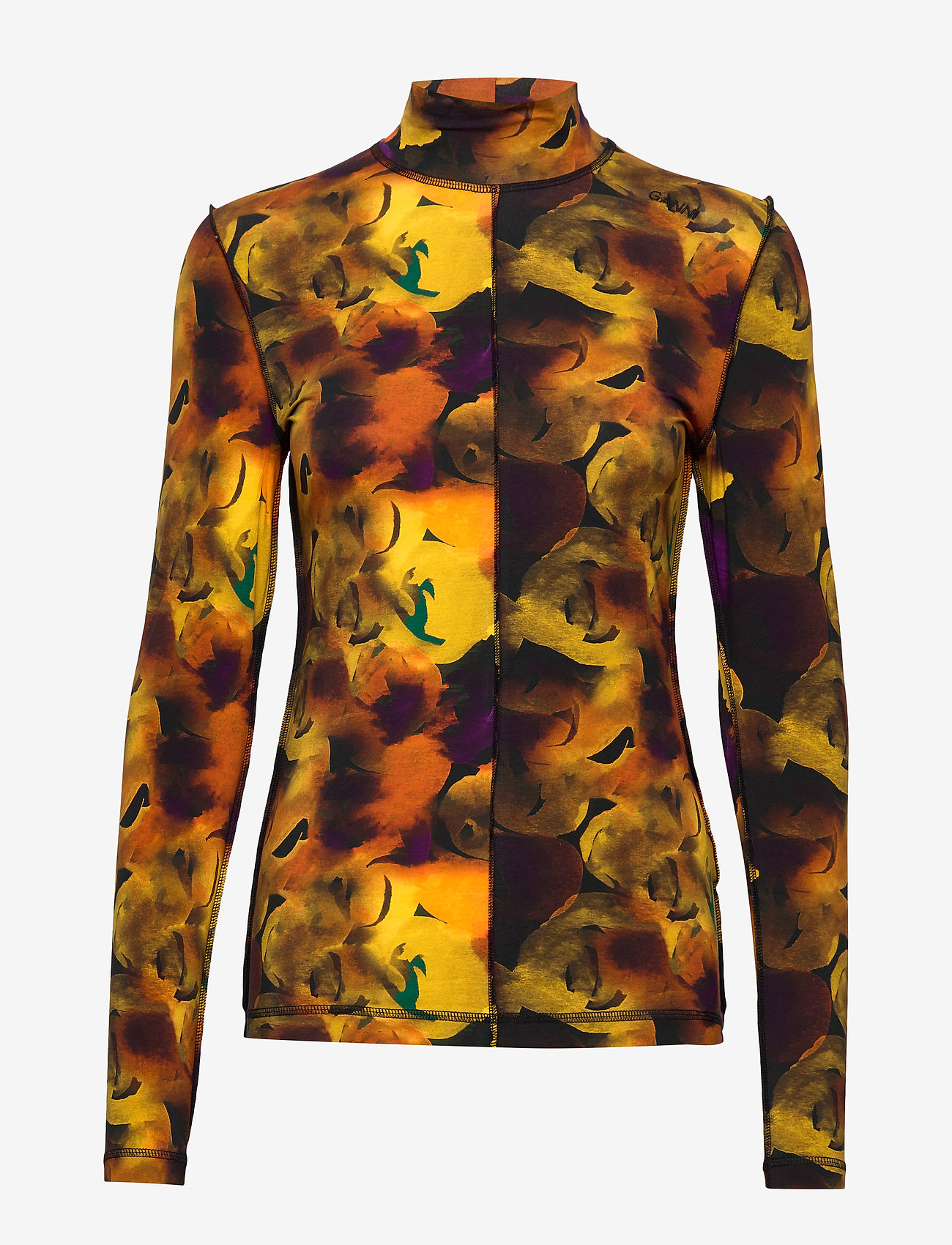 Ganni - Light Stretch Jersey - lemon - 0