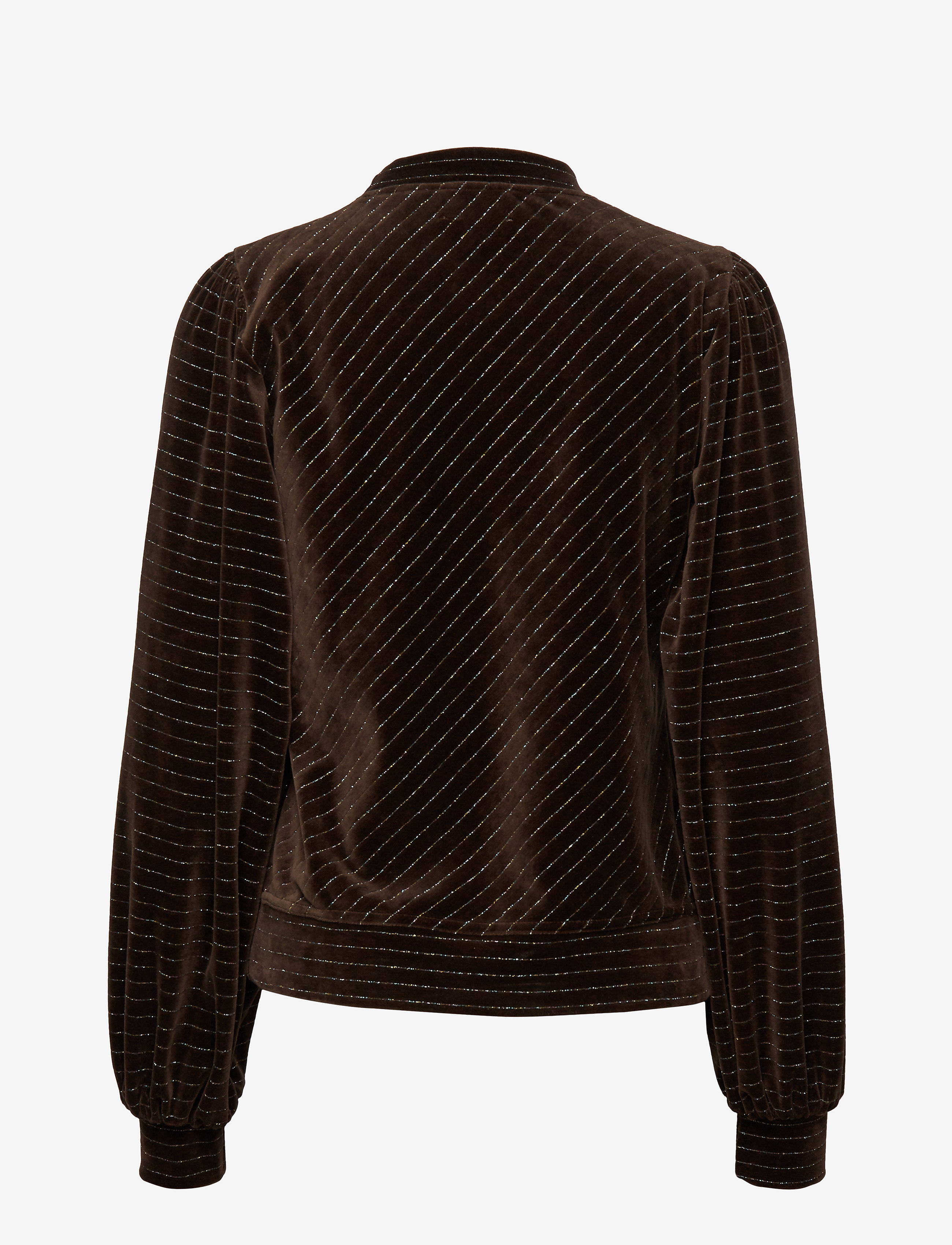 Ganni - Velvet Lurex - mole - 1