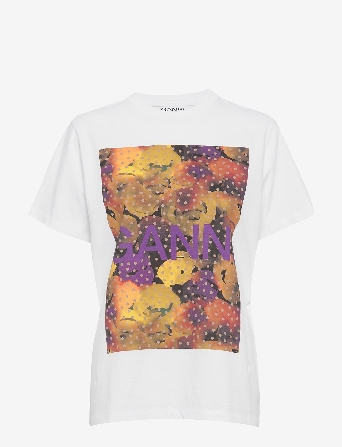 Ganni - Basic Cotton Jersey - lemon - 0