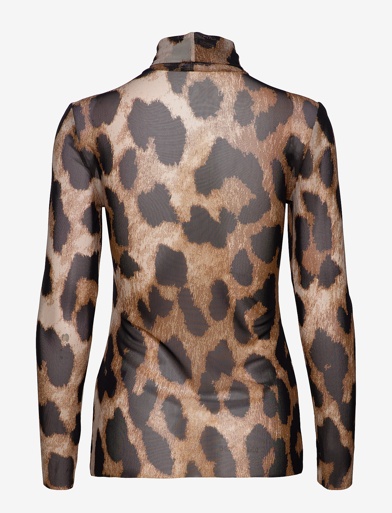Ganni - Printed Mesh - maxi leopard - 1