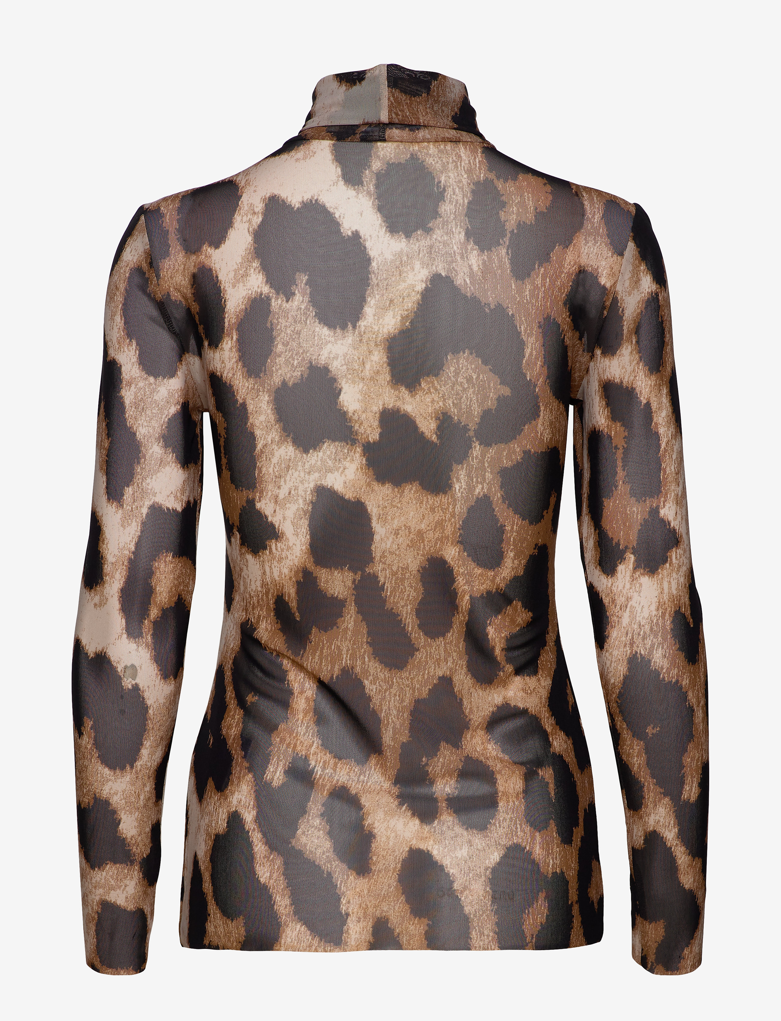 Ganni - Printed Mesh - maxi leopard - 1