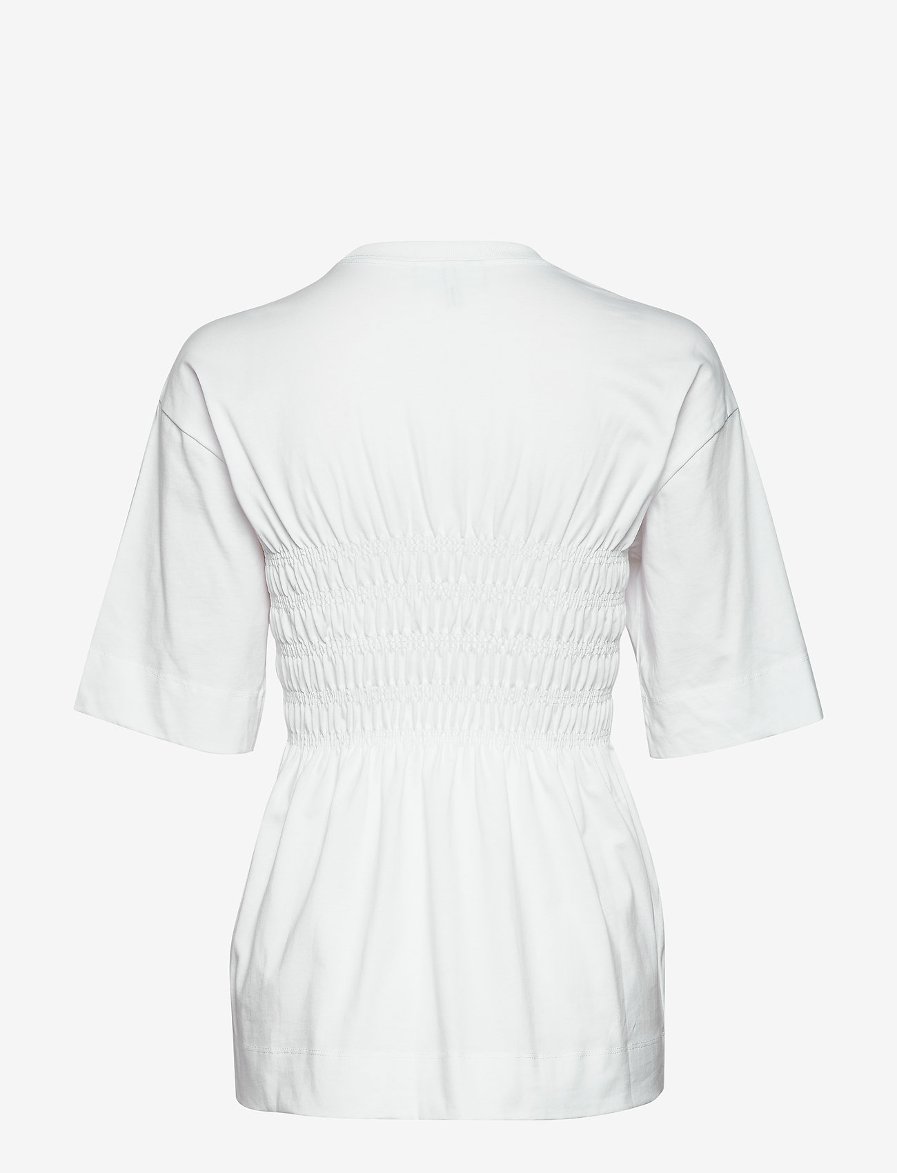 Ganni - Basic Cotton Jersey - bright white - 1