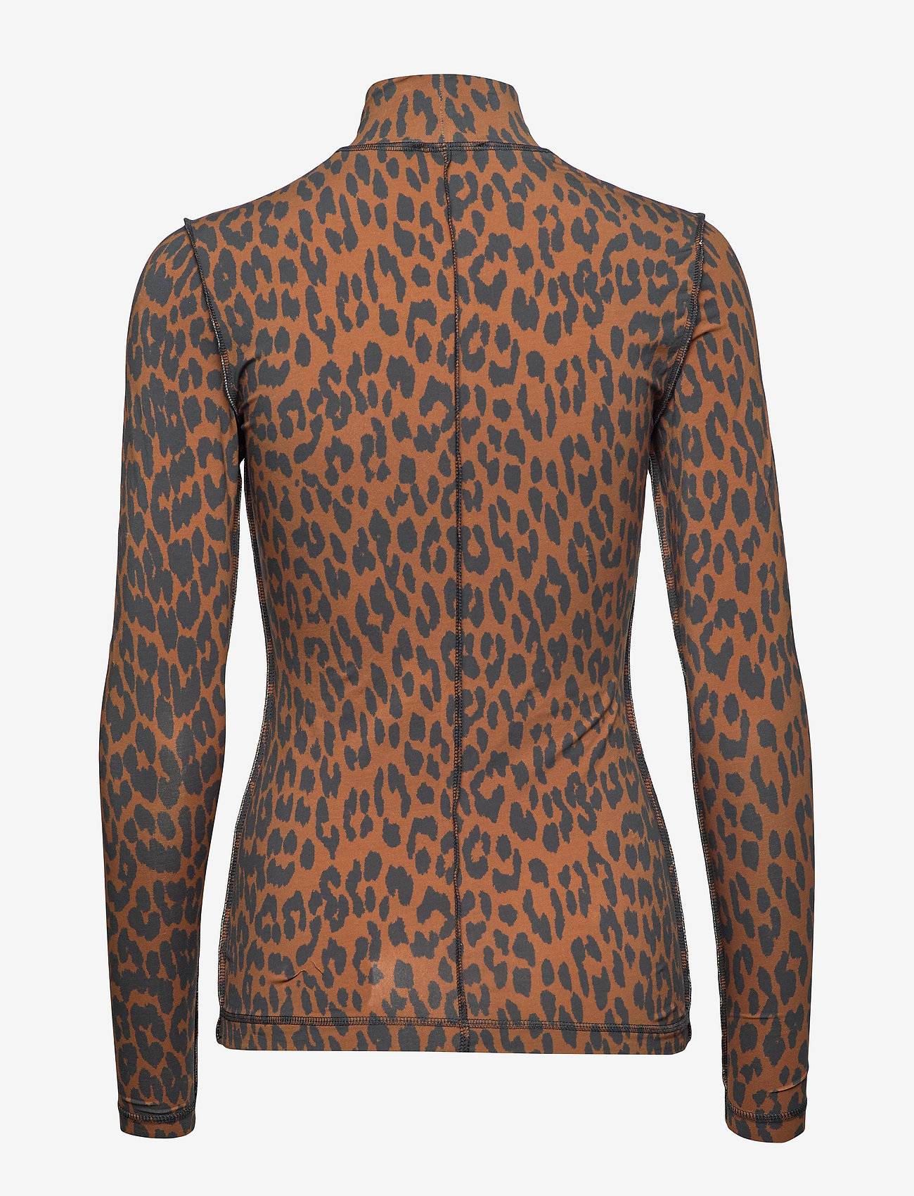 Ganni - Light Stretch Jersey - toffee - 1