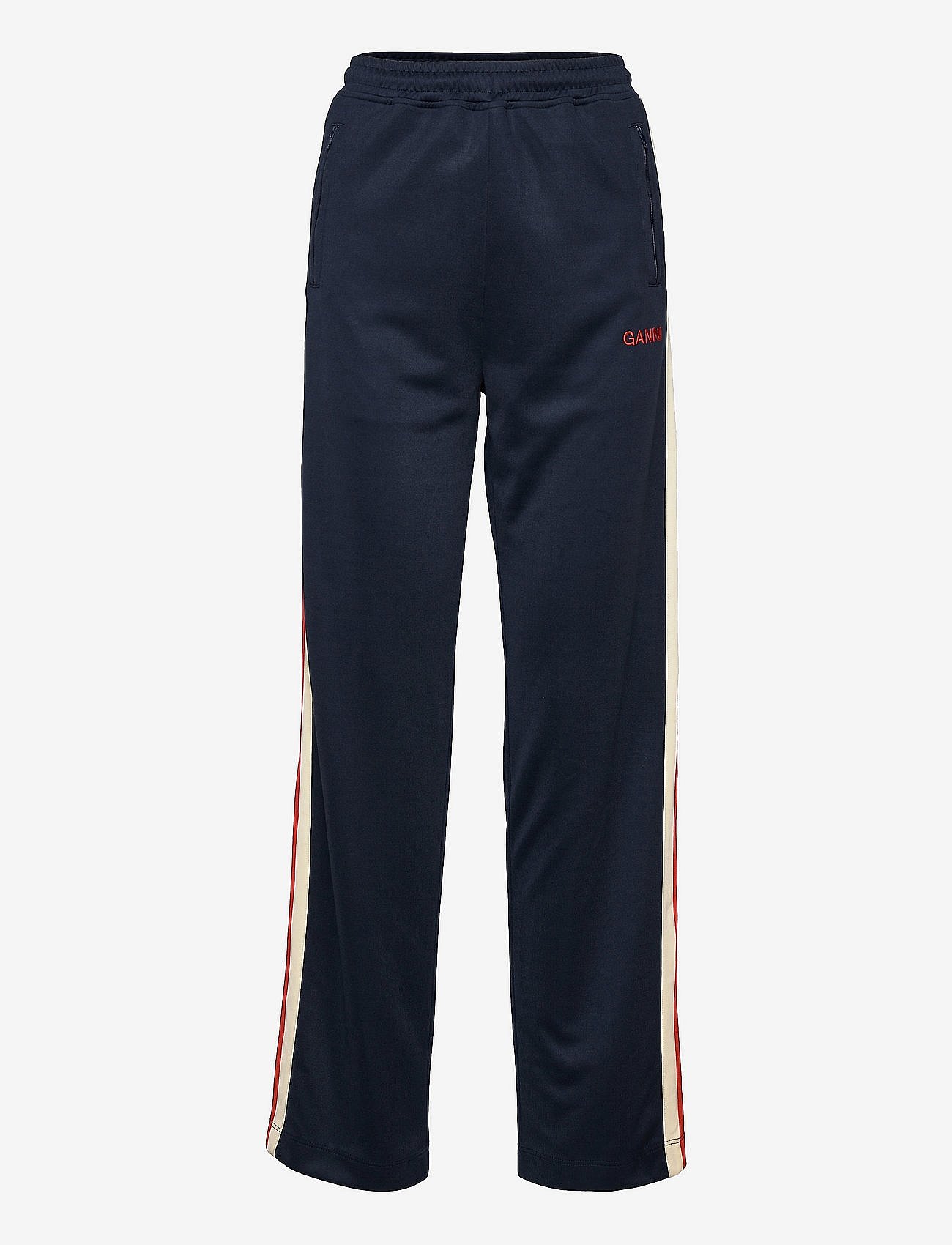 Tracksuit Elasticated Mid Waist Pants - SKY CAPTAIN