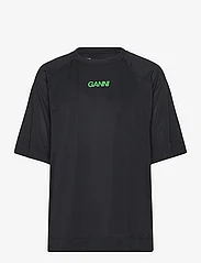 Ganni - Active Mesh - t-shirts - black - 0