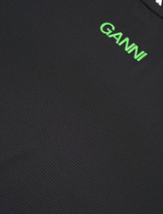 Ganni - Active Mesh - t-shirts - black - 2