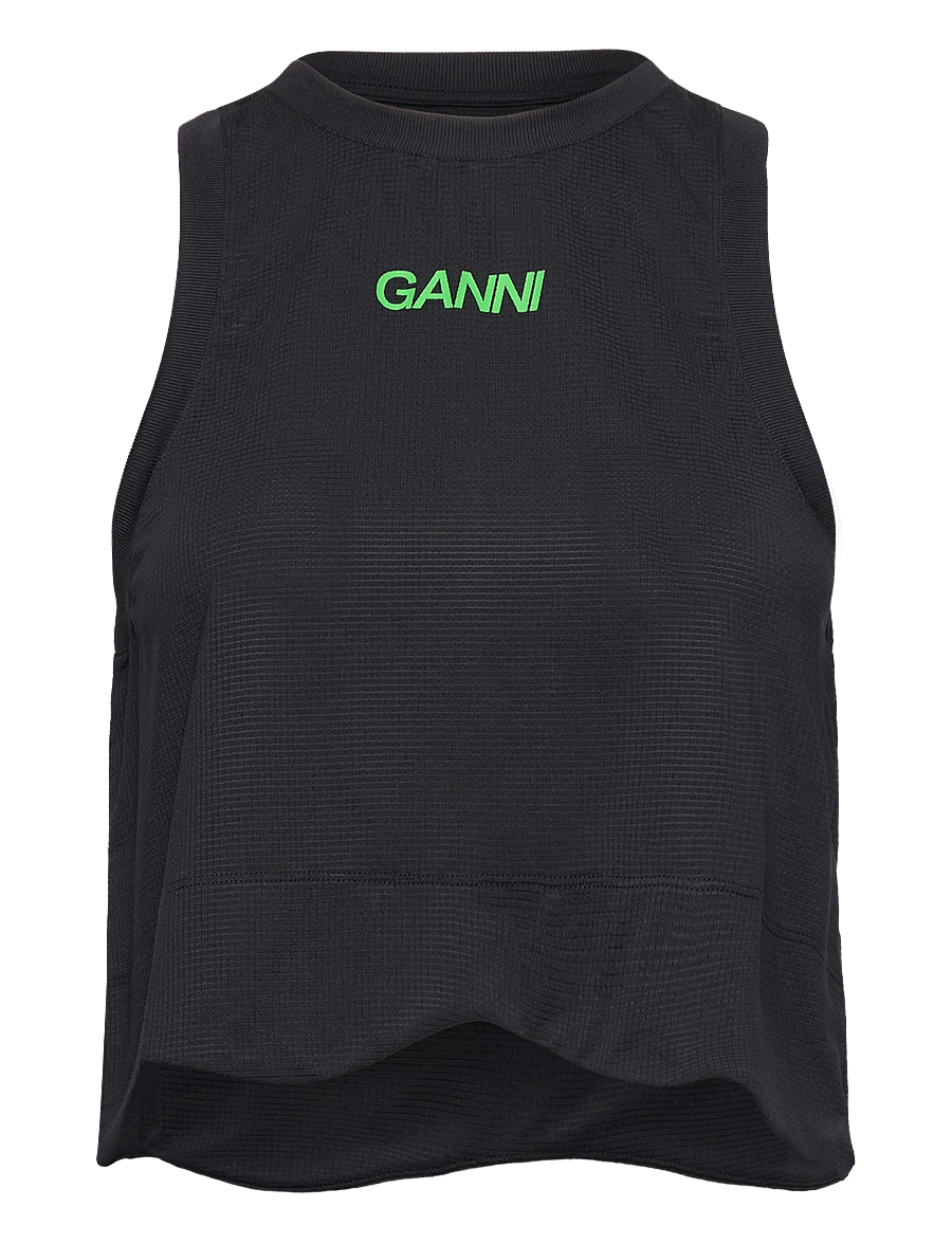 Ganni - Active Mesh - black - 0