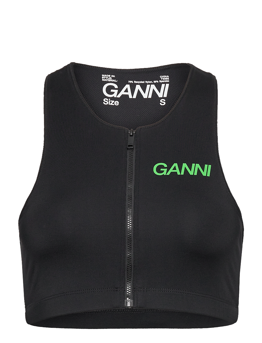 Ganni - Active Jersey Core - black - 0