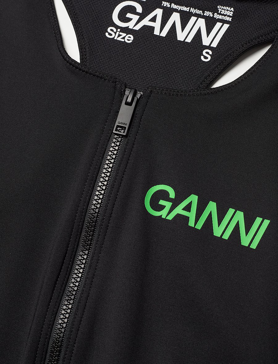 Ganni - Active Jersey Core - black - 2