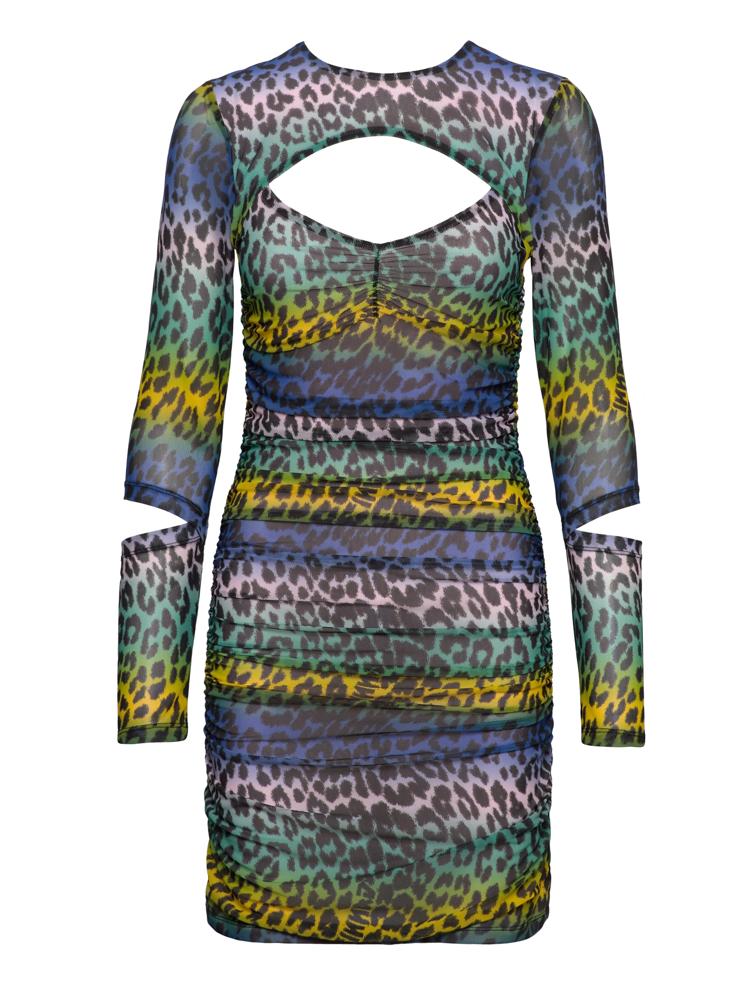 GANNI Printed Mesh Patterned - 34 - Damen