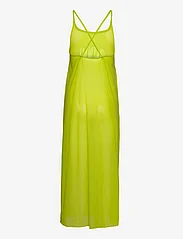 Ganni - Mesh Cover Up - lime punch - 1