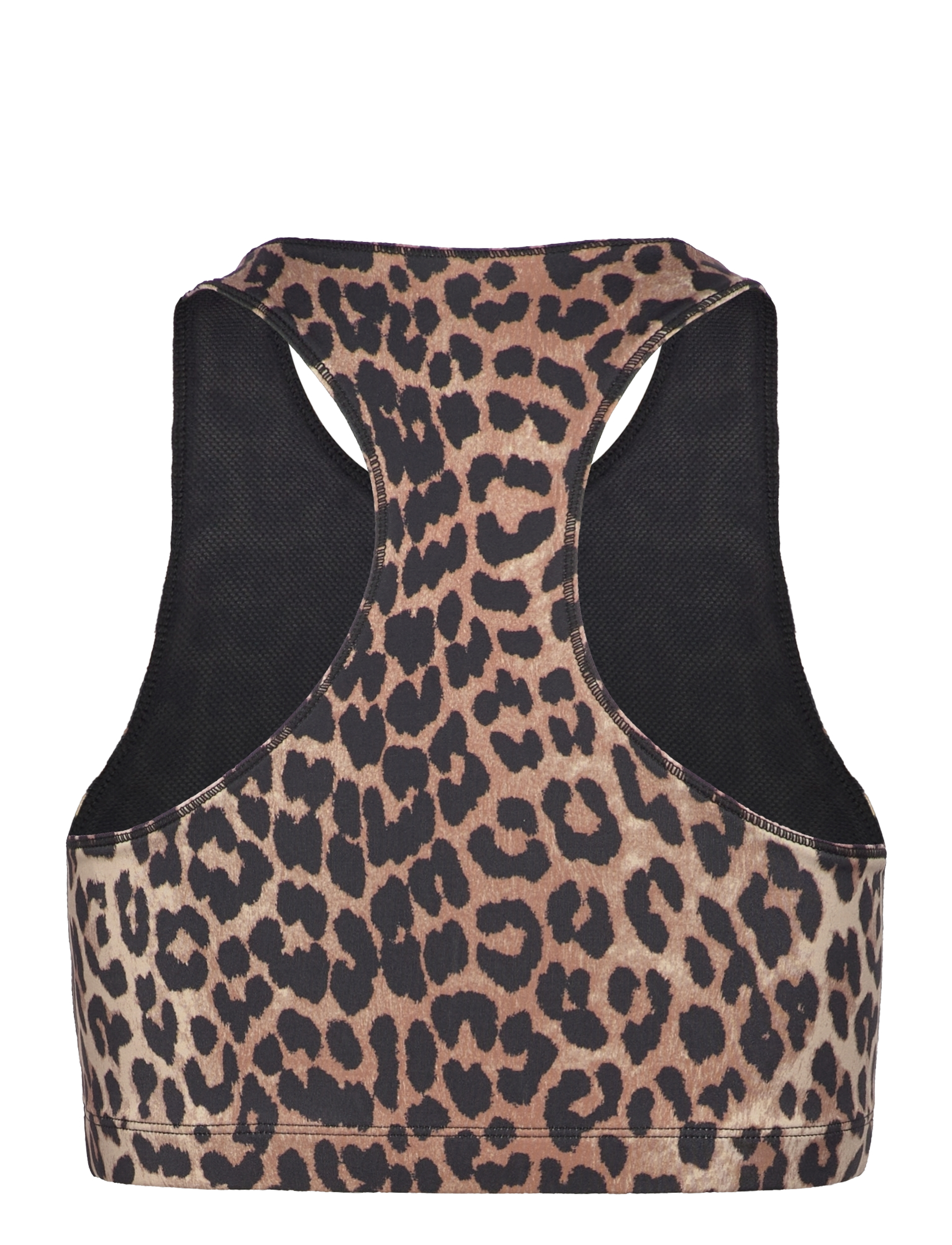 Ganni - Active Jersey Core - leopard - 1