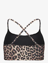 Ganni - Active Jersey Core - sleeveless blouses - leopard - 1