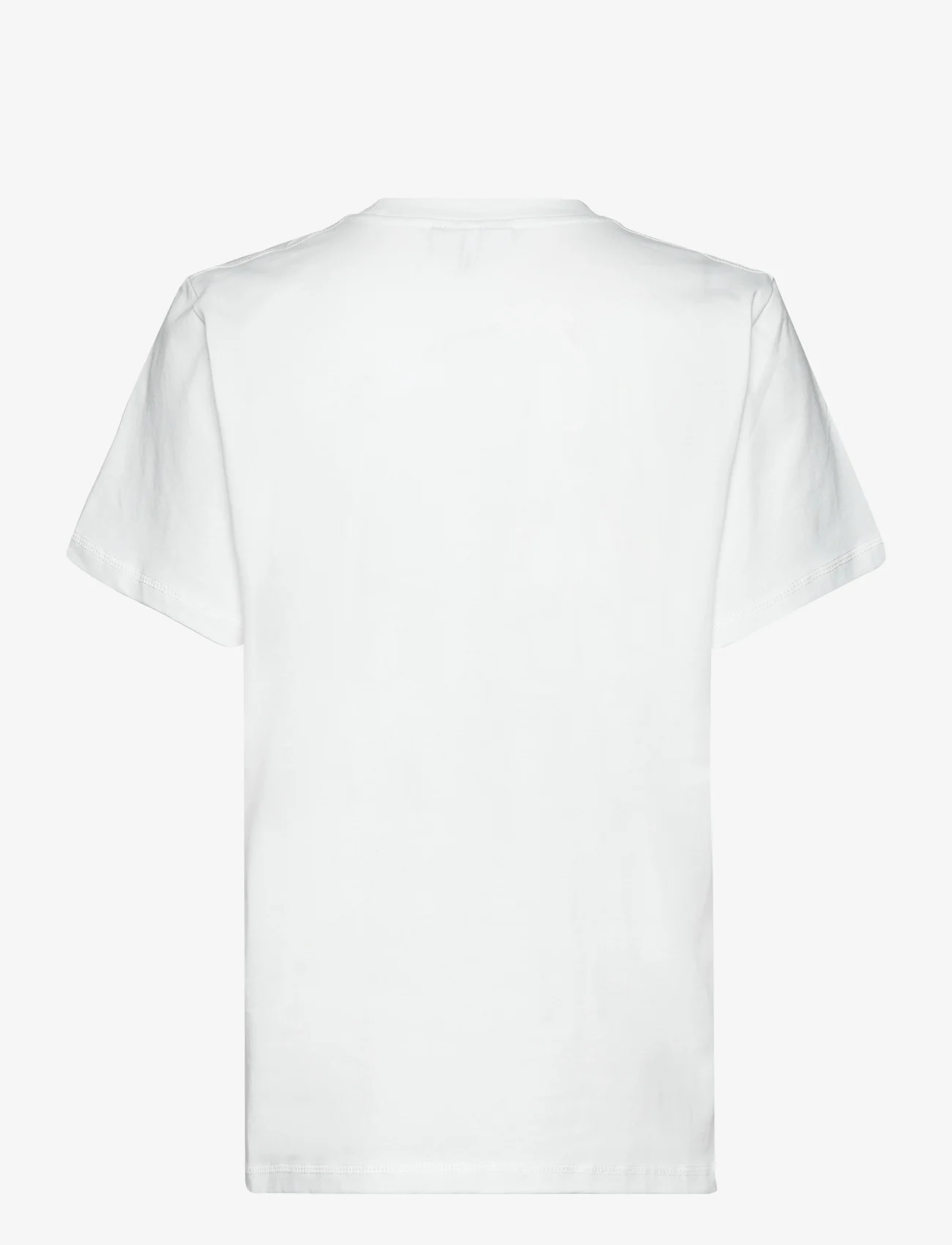 Ganni - Thin Jersey - t-shirts - bright white - 1