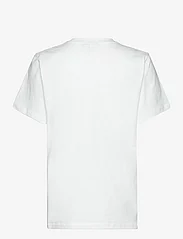 Ganni - Thin Jersey - t-shirts & tops - bright white - 1