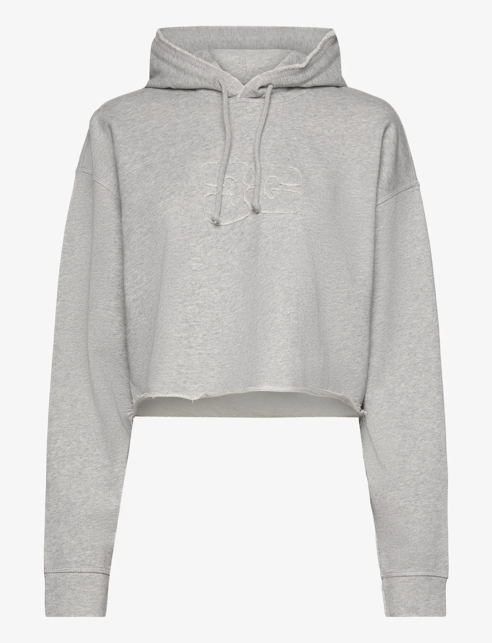 Gray crop shop hoodie