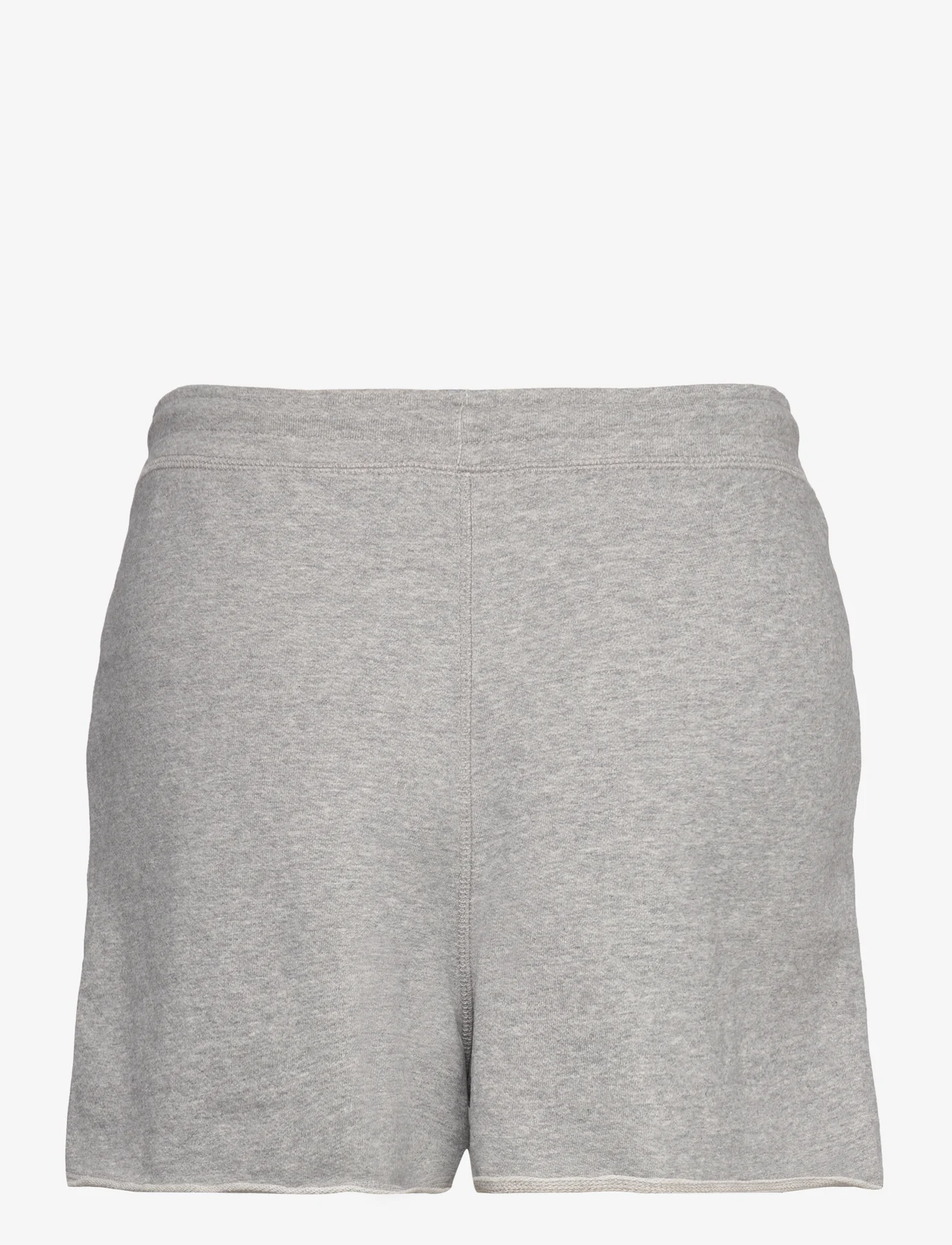 Ganni - Light Isoli Drawstring Shorts - sweat shorts - paloma melange - 1