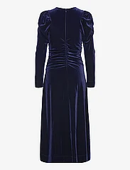Ganni - Velvet Jersey - maxi dresses - total eclipse - 1