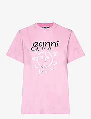 Ganni - Basic Cotton Jersey - t-shirts - lilac sachet - 0