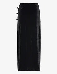 Ganni - Velvet Jersey - maxi skirts - black - 1