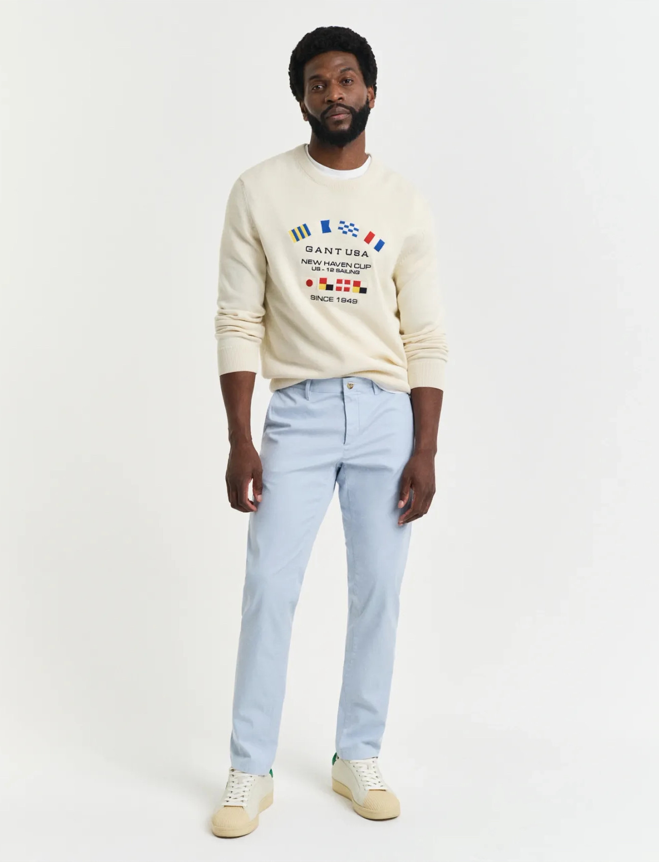GANT Slim Sunfaded Chinos - Navy - 29 x 32 2