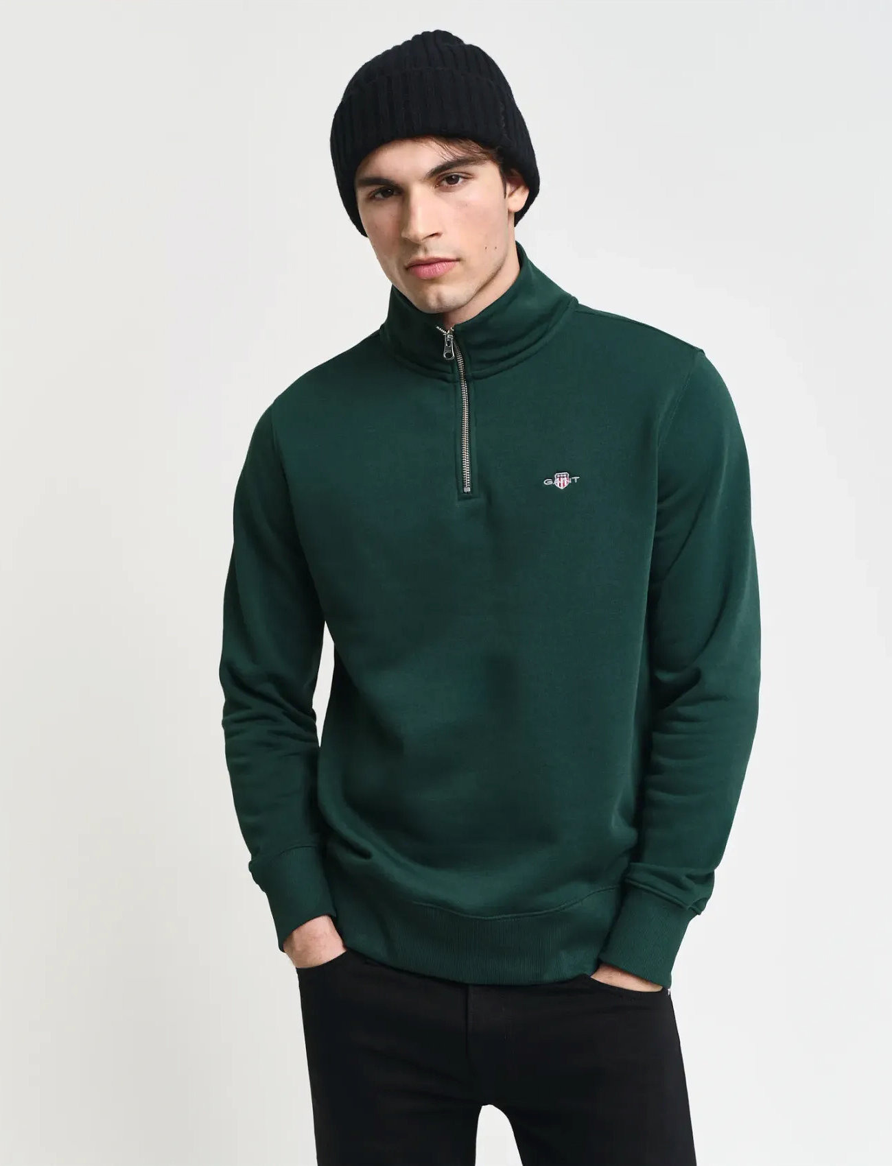 GANT Reg Shield Half Zip Sweat - - XXXL 1