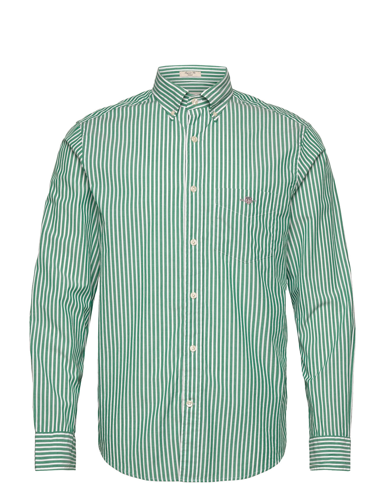 GANT Reg Classic Poplin Stripe Shirt - - S 1