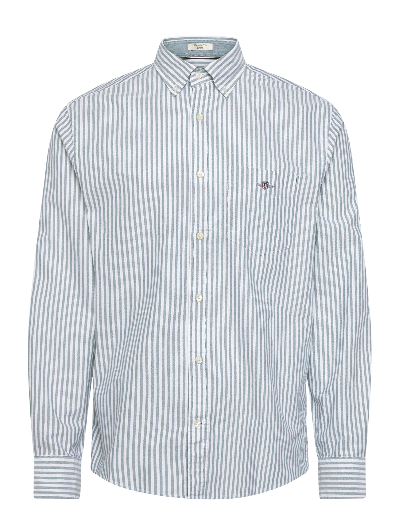 GANT Reg Oxford Stripe Shirt - - M 1