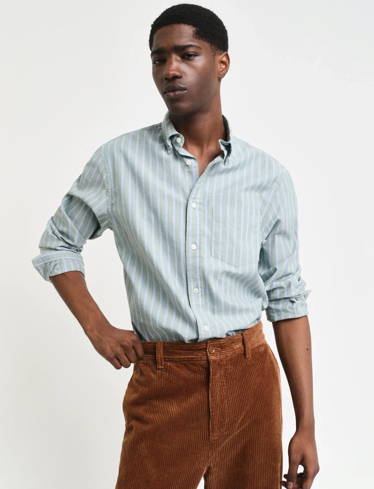 GANT Reg Archive Oxford Stripe Shirt - - M 2