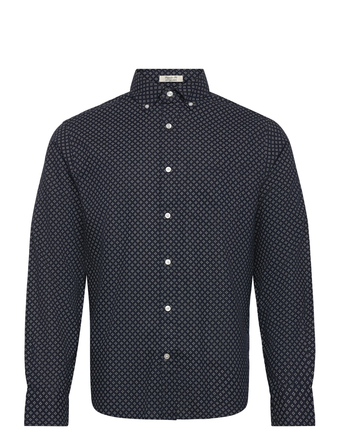GANT Reg Cotton Linen Print Shirt - Multi/patterned - S 1