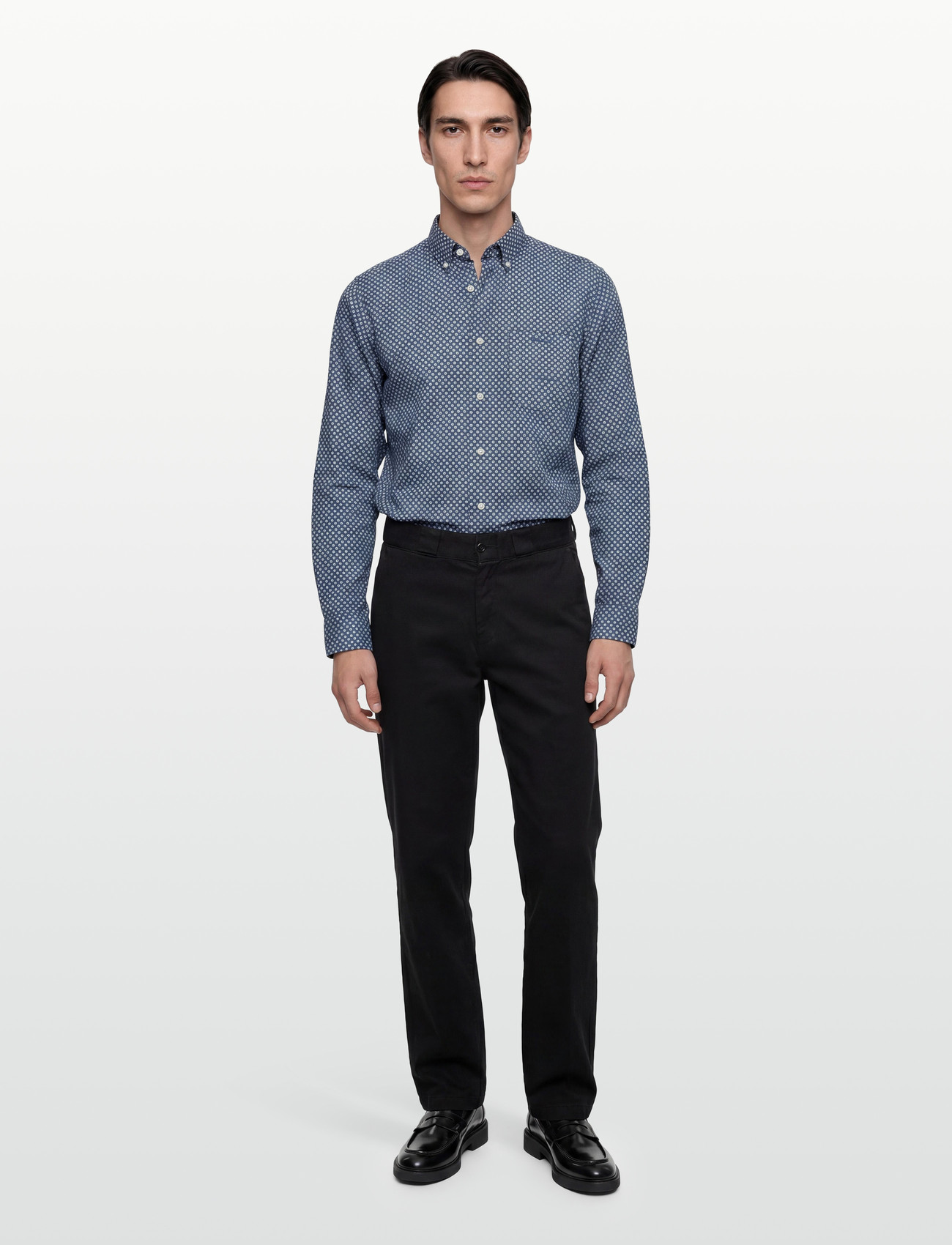 GANT Reg Cotton Linen Print Shirt - Multi/patterned - S 2