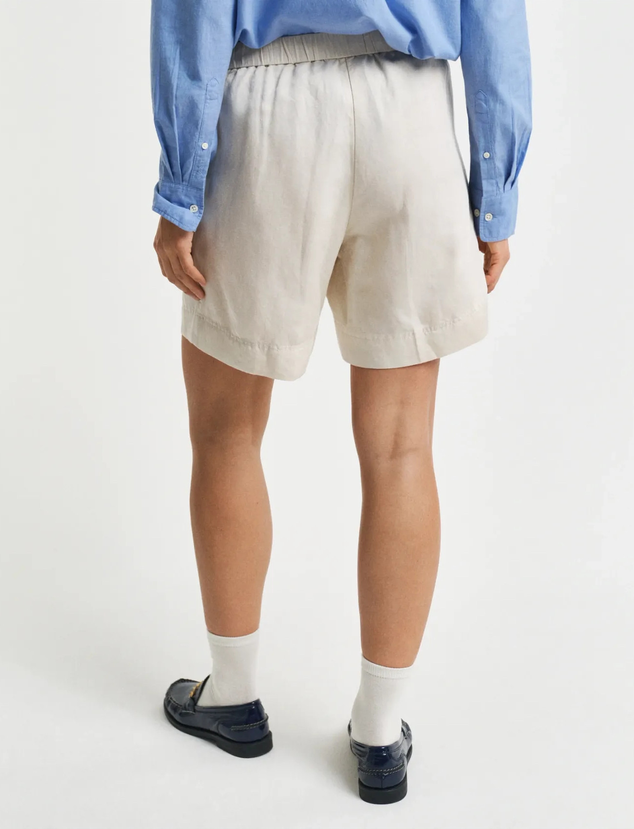 Gant Rel Linen Blend Pull On Shorts dam – bild 6