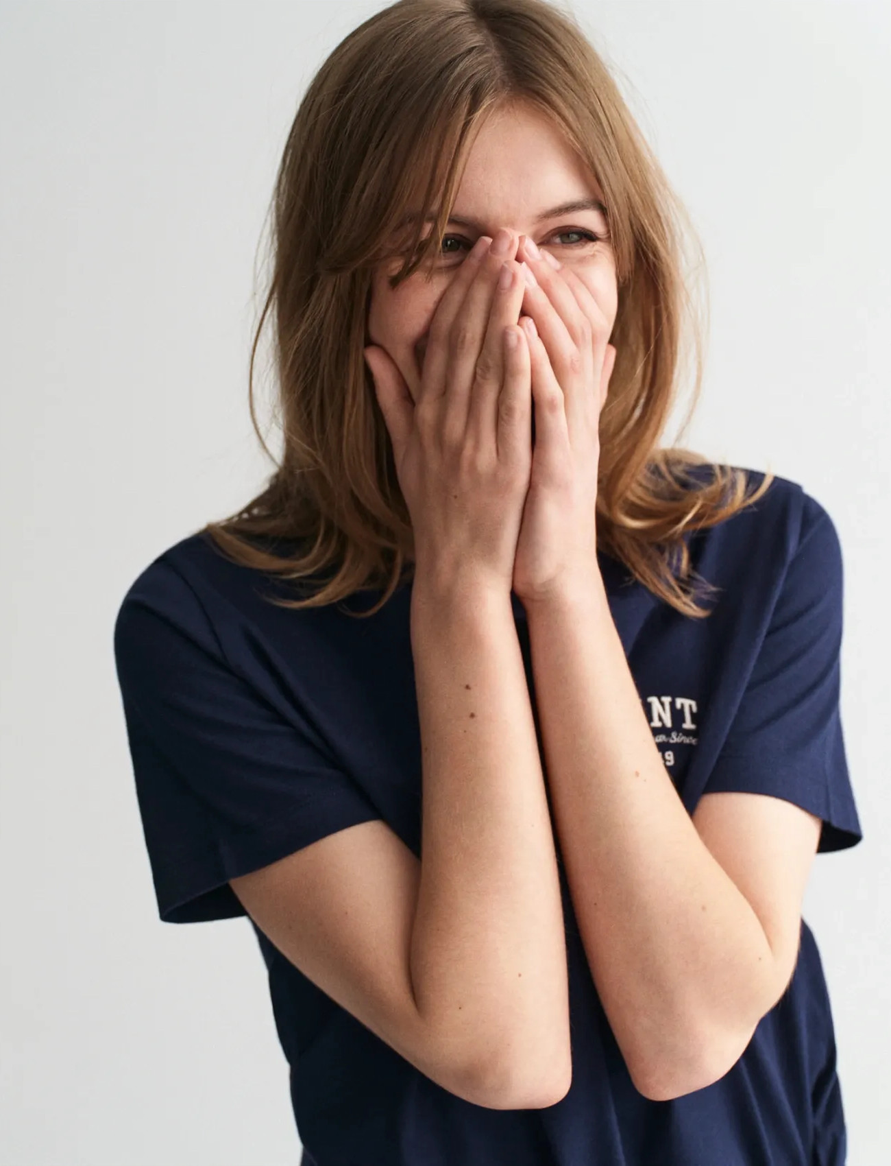 Gant Reg Small Graphic Ss T-shirt dam – bild 7