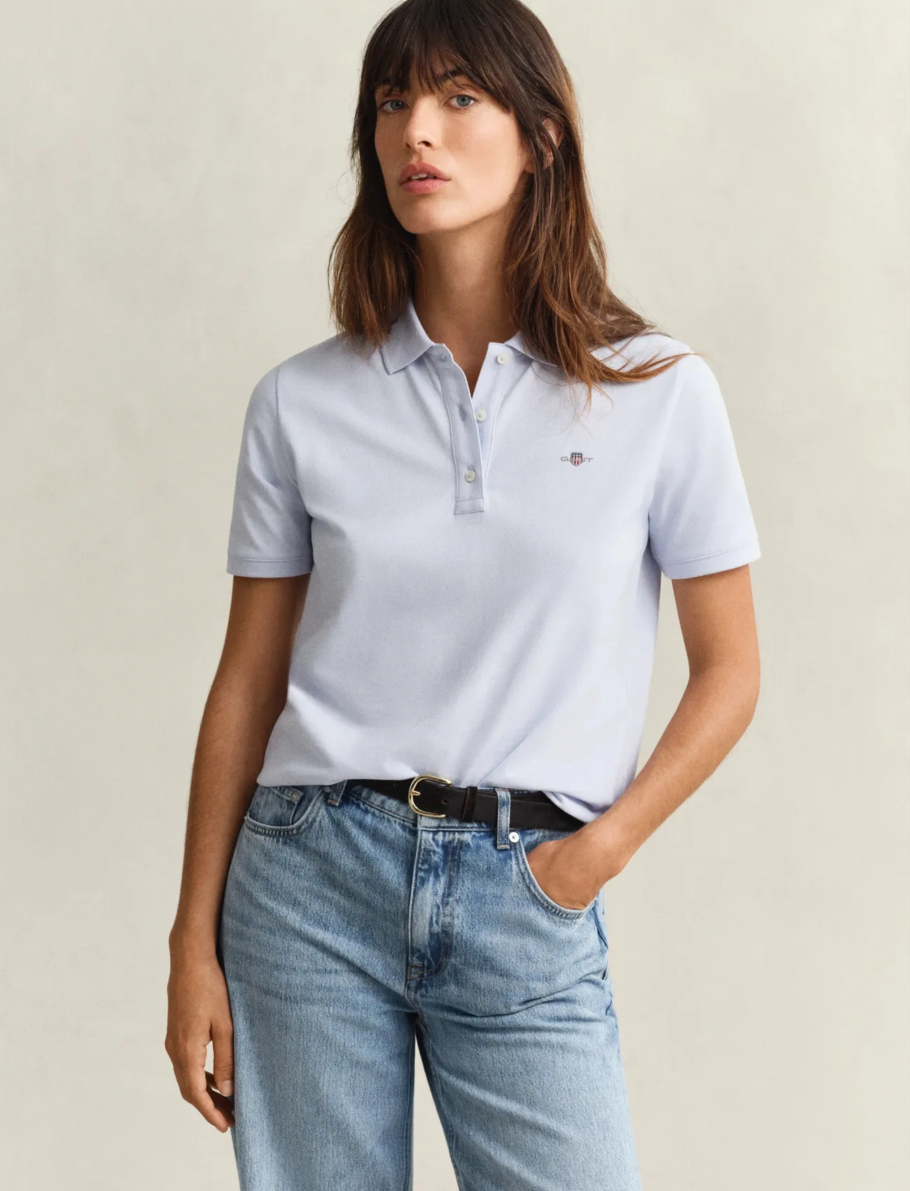 GANT Reg Shield Ss Pique Polo - - XS 2
