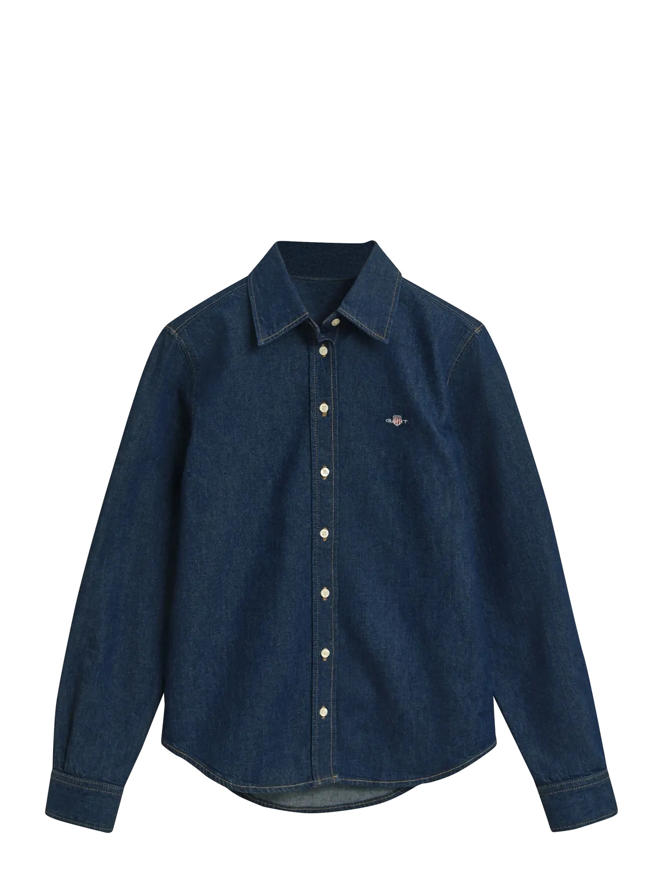 Gant Reg Denim Shirt skjortor & blusar dam – bild 7