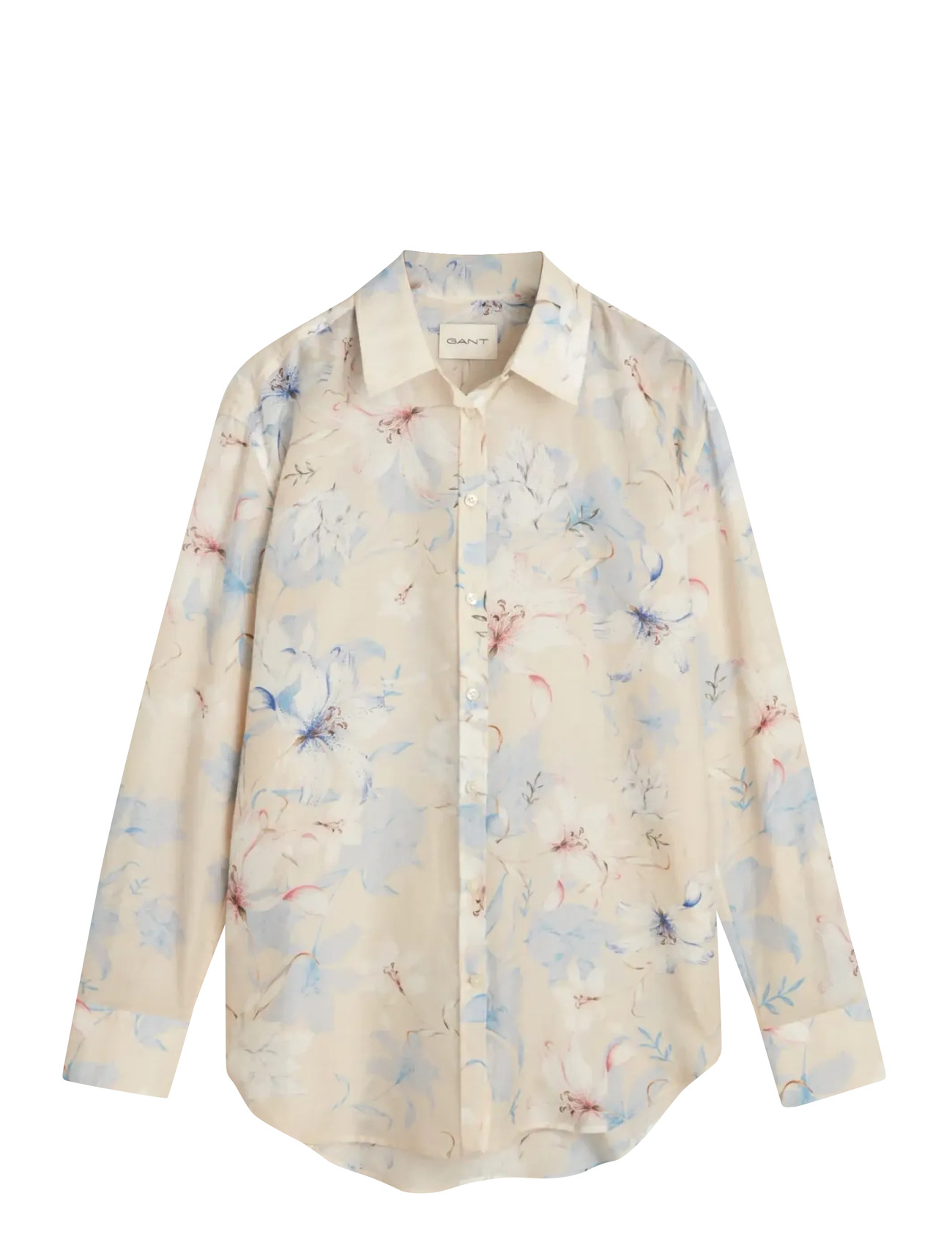 Gant | Rel Floral Print Cot Silk Shirt | 38