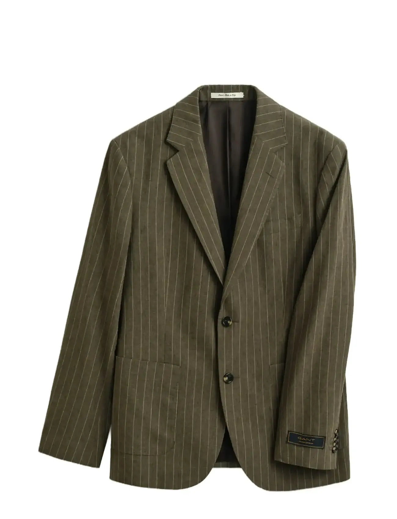 Gant | Cot/Linen Pinstripe Suit Jacket | 54
