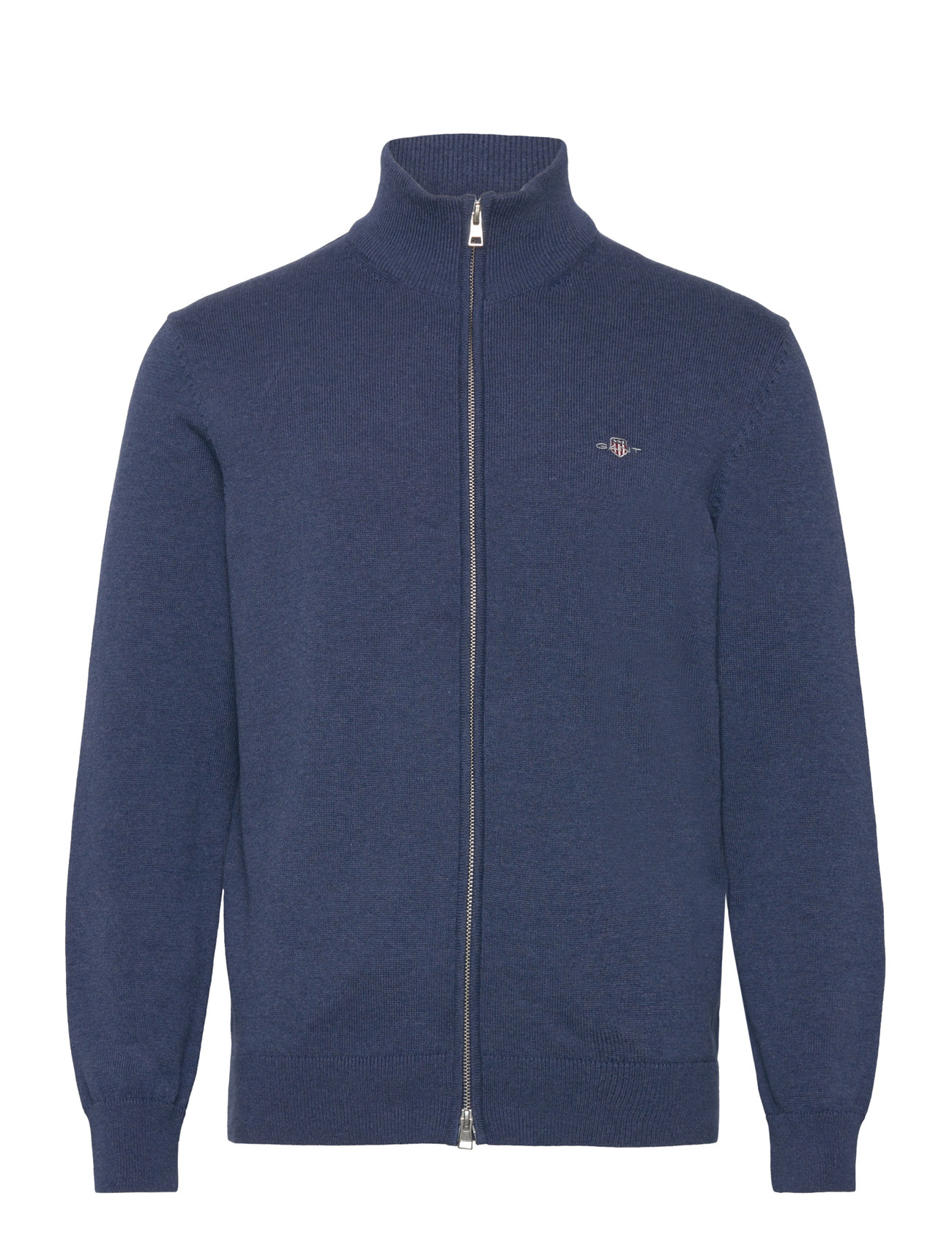 GANT Cotton Knit Zip Cardigan - - S 2