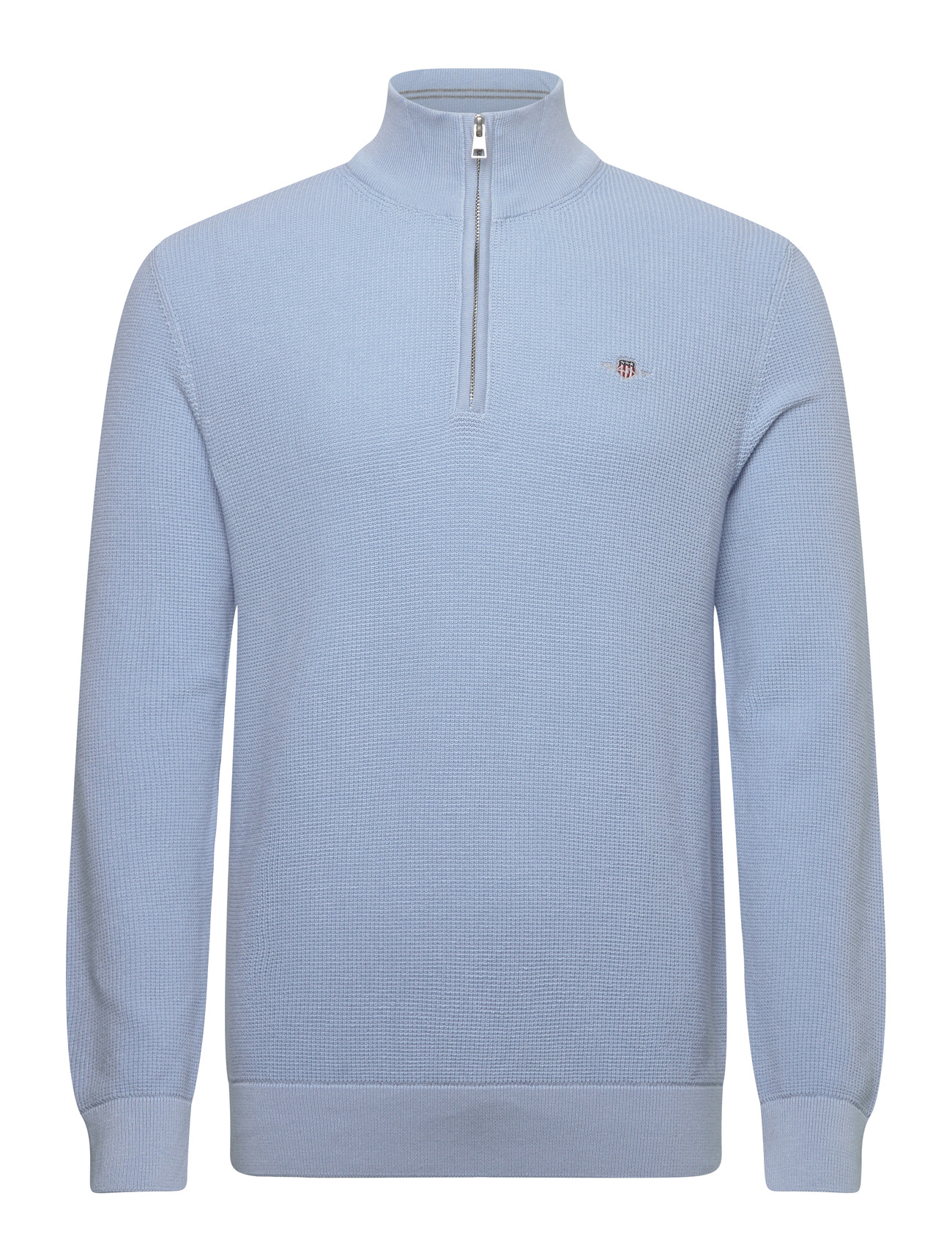 GANT Micro Textured Cotton Half Zip - - S 1