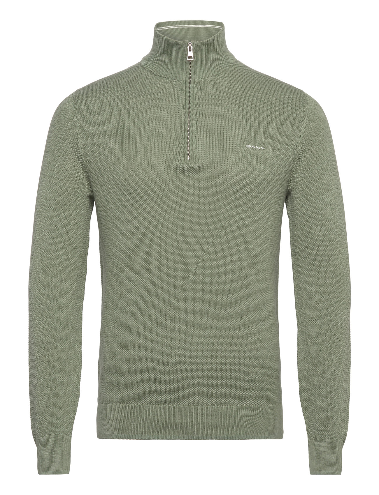 GANT Cotton Pique Half Zip - - S 1