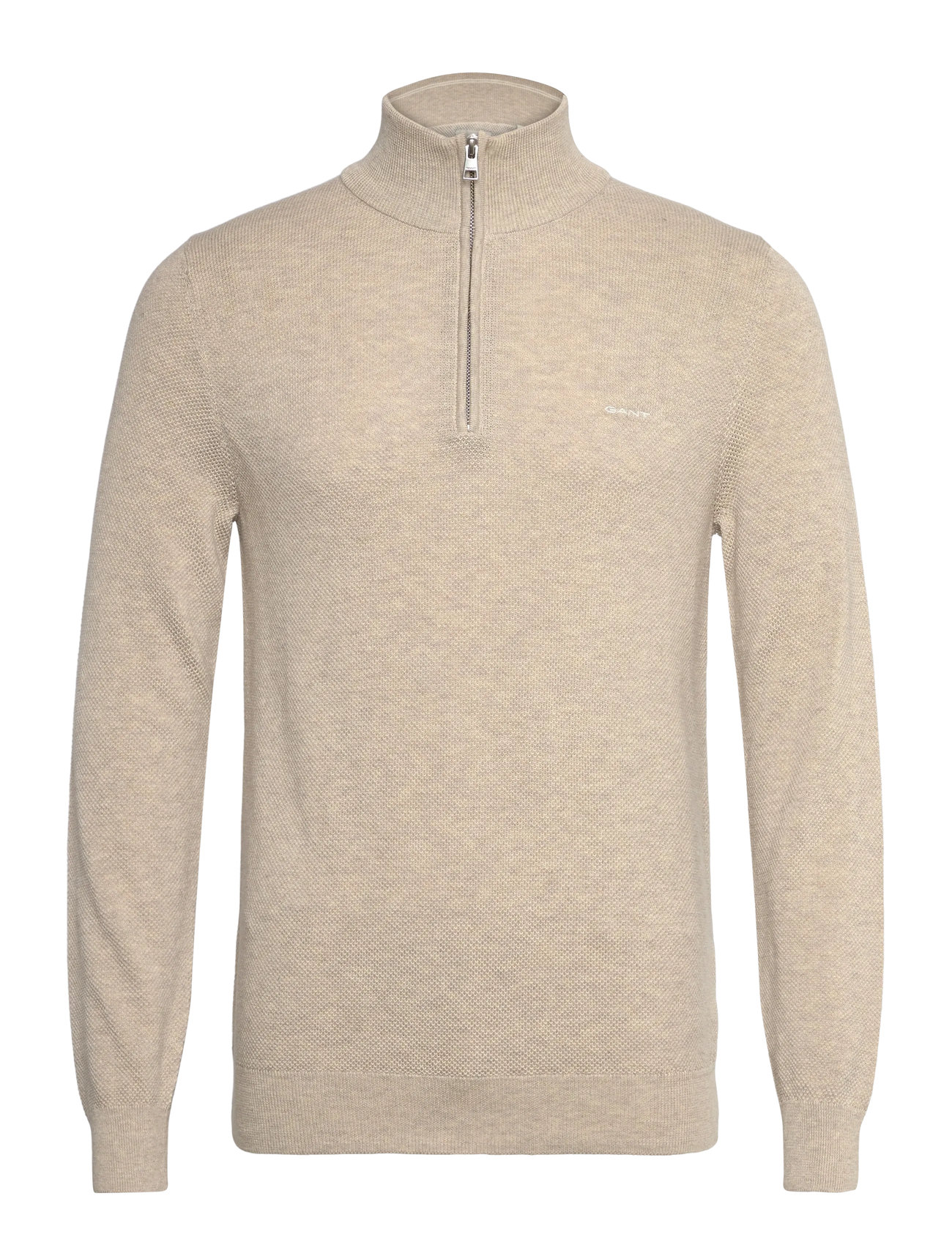 GANT Cotton Pique Half Zip - - S 3