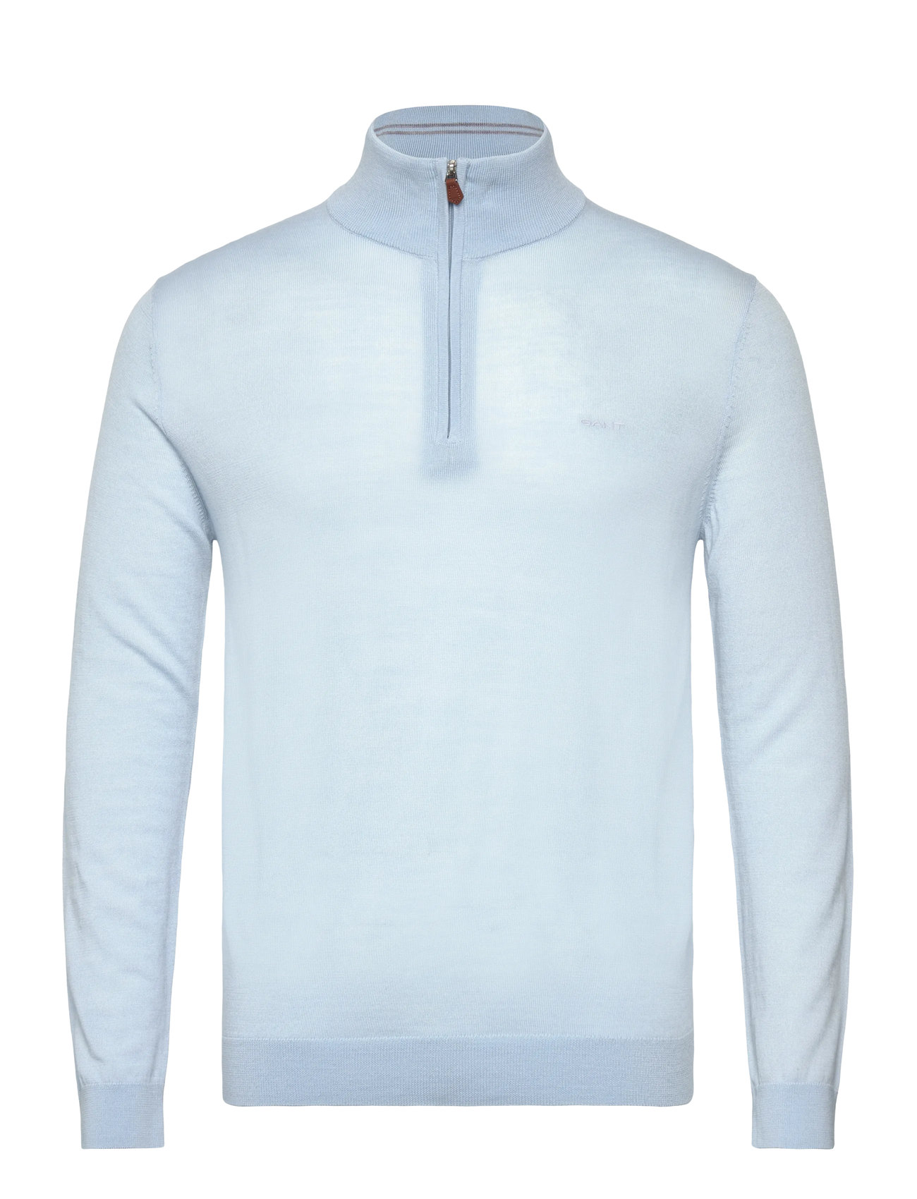 GANT Extrafine Merino Wool Half Zip - Blue - S 1