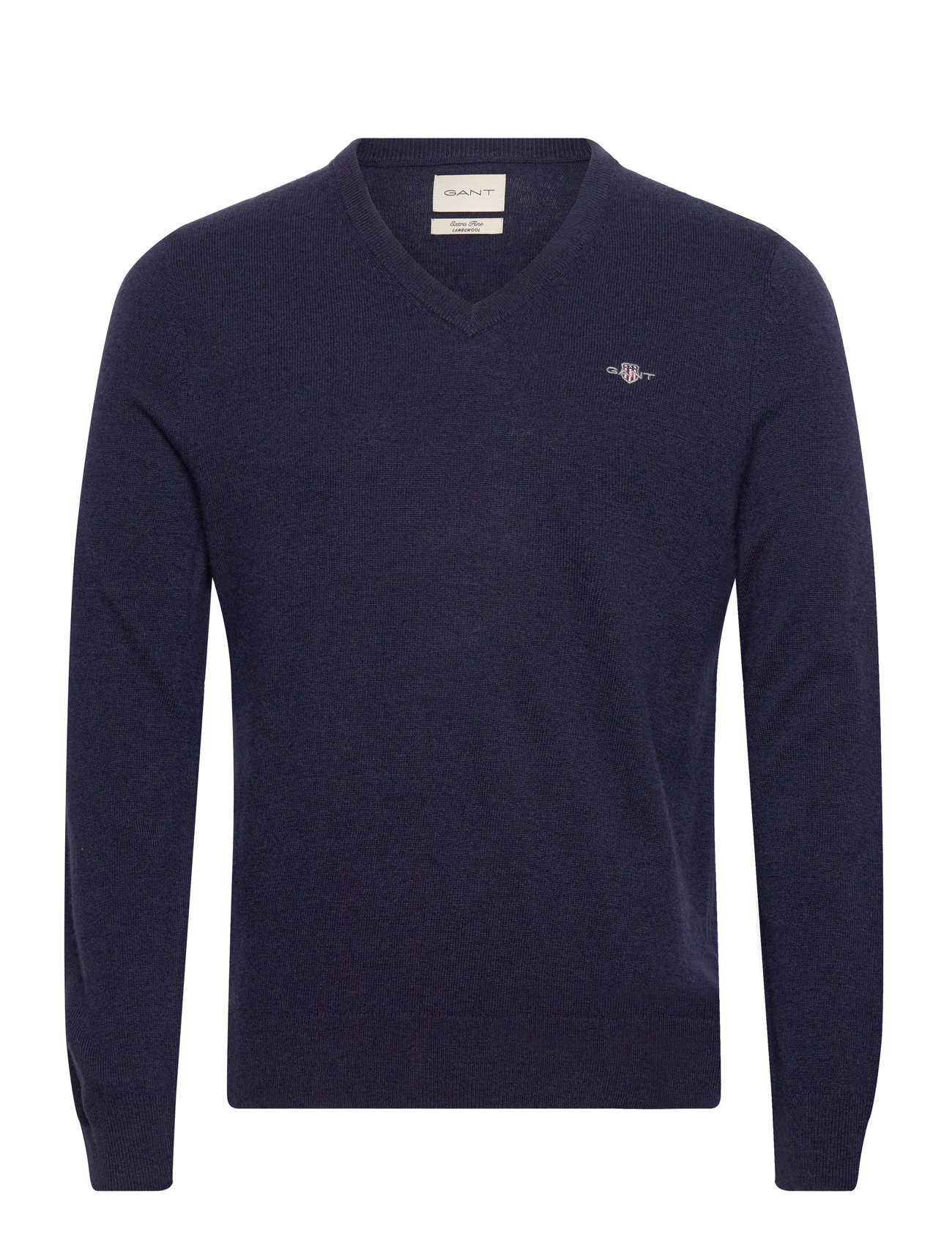 GANT Extrafine Lambswool V-Neck - - S 1