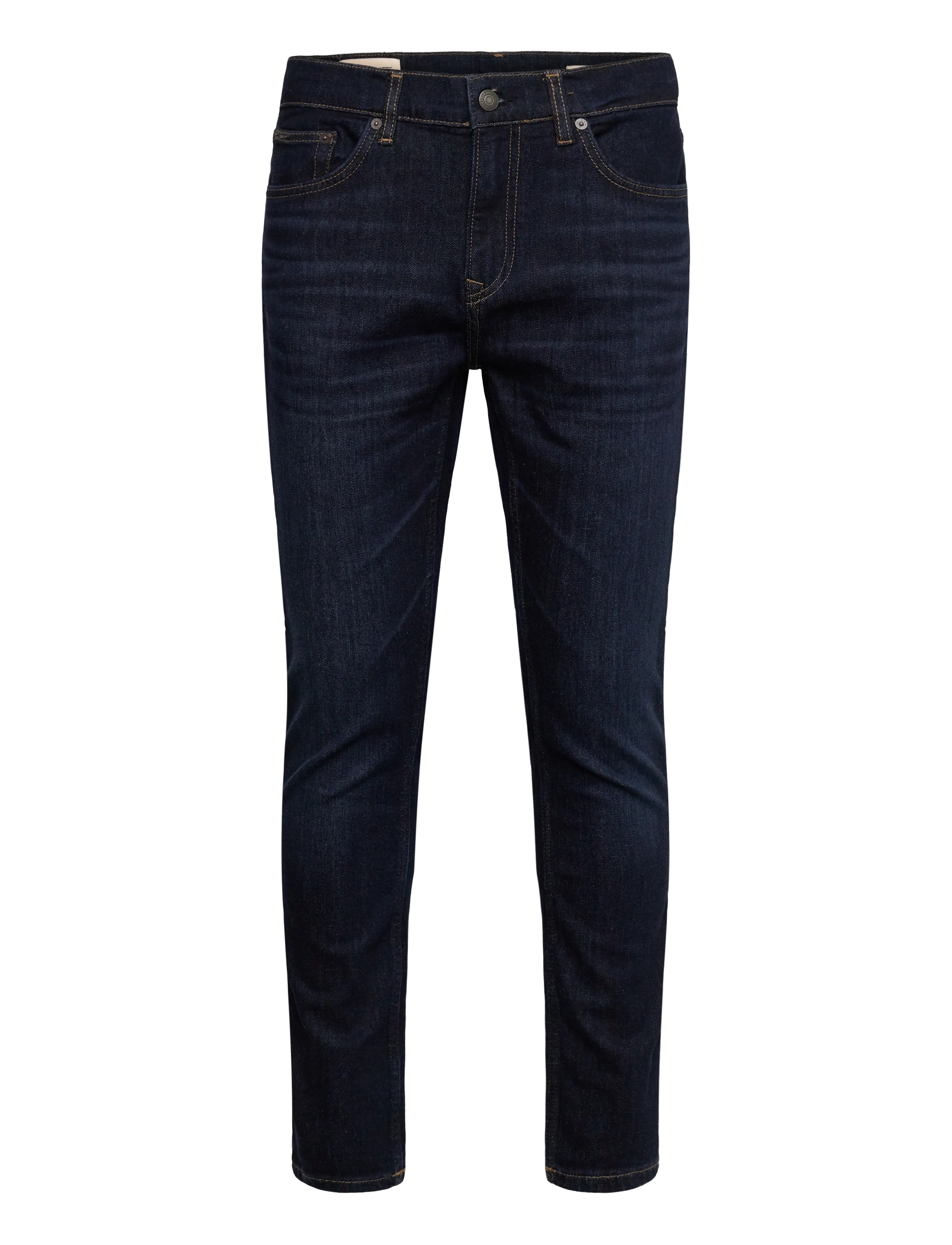 GANT SLIM GANT JEANS - Kläder - DARK BLUE BROKEN IN / blue