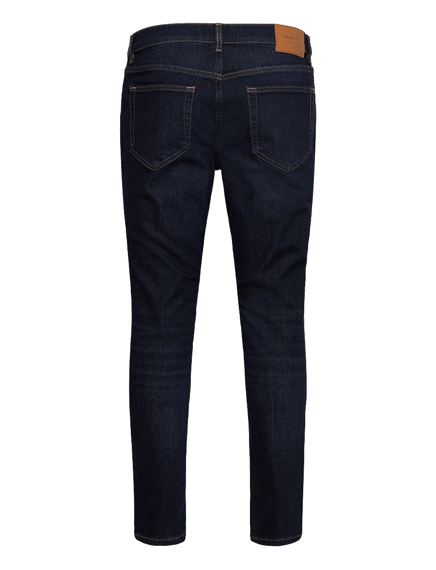 Gant - SLIM GANT JEANS - slim-fit jeans - dark blue broken in - 2