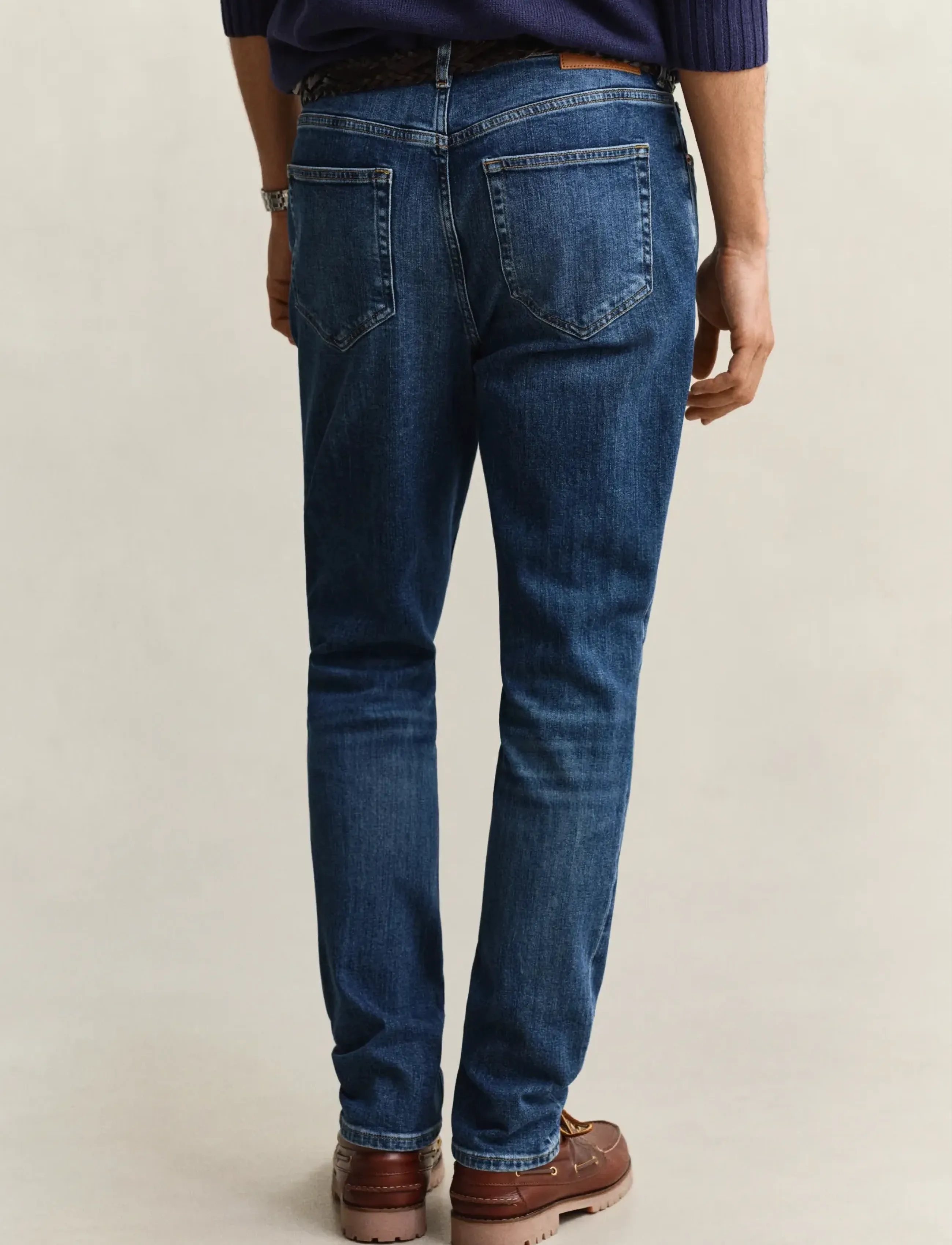 Gant - SLIM GANT JEANS - slim jeans - mid blue broken in - 2