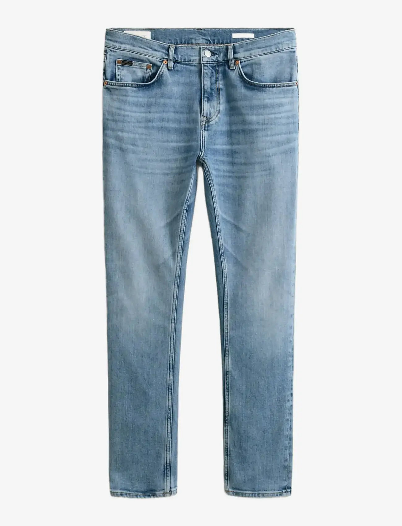 GANT - SLIM GANT JEANS - slim jeans - semi light blue worn in - 0