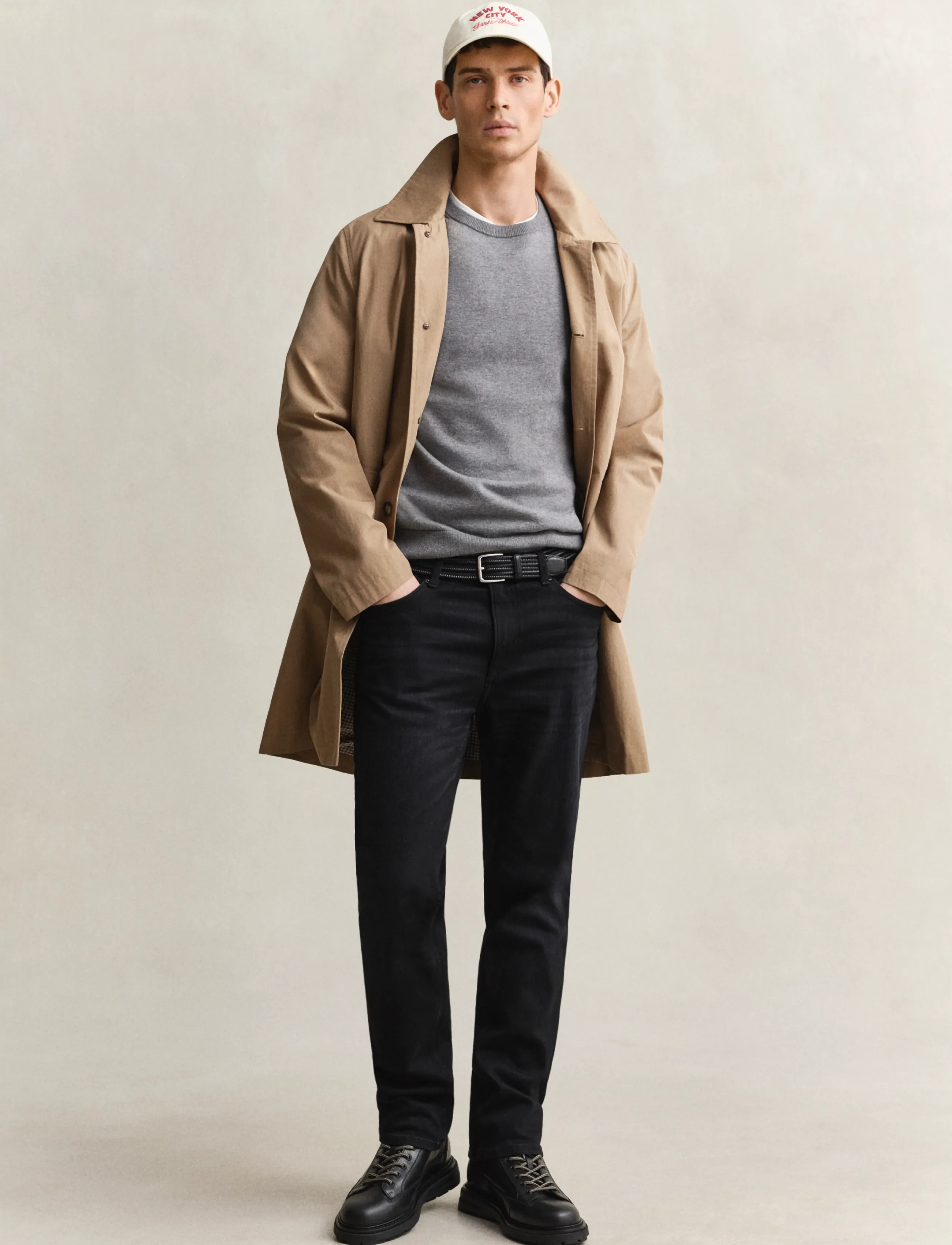 Gant - Classic Regular Denim Jeans - tavalised teksad - black broken in - 4