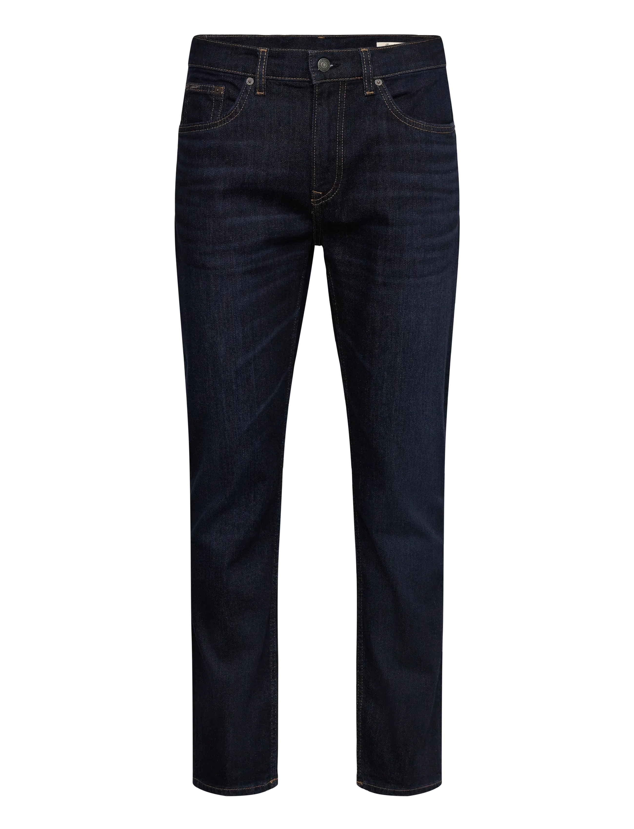 REG GANT JEANS - DARK BLUE BROKEN IN