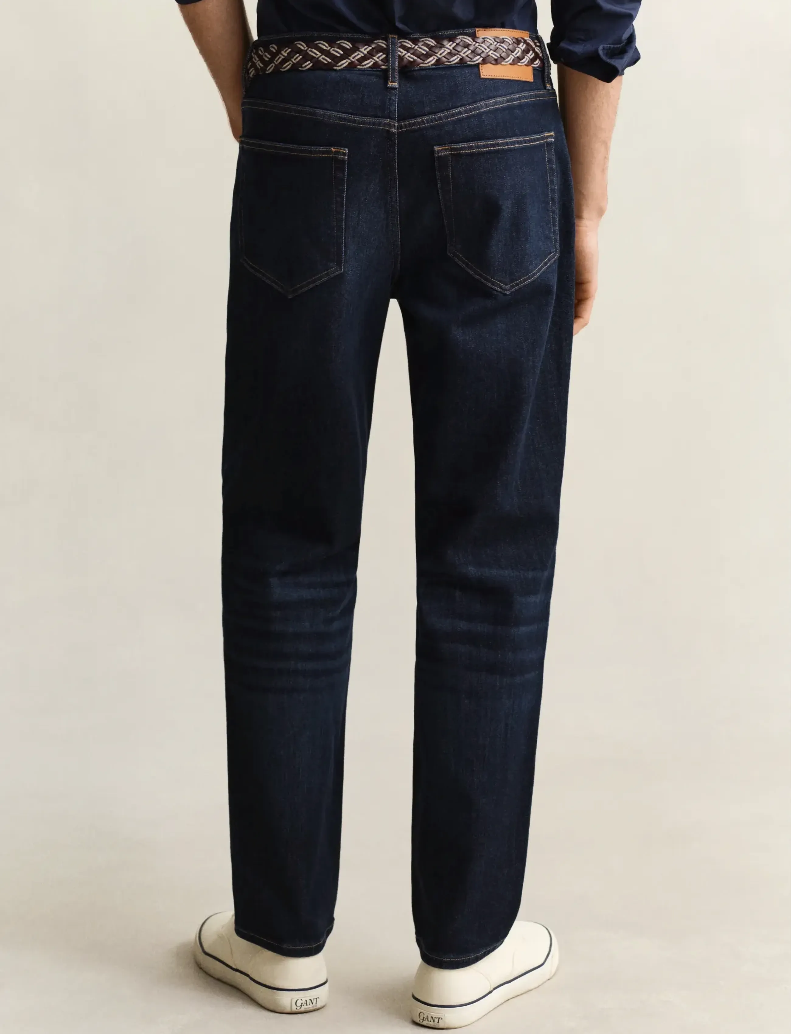 Gant - REG GANT JEANS - regular jeans - dark blue broken in - 3